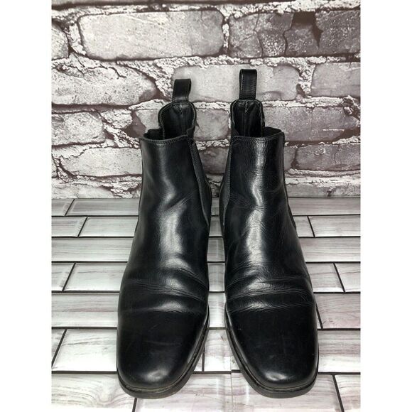 Melvin & Hamilton Suzy Black Leather Chelsea Pull On Boots Women Sz 38EU/7.5M US - Picture 16 of 16